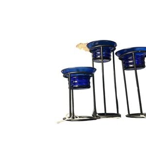 Beautiful Blue candle holders